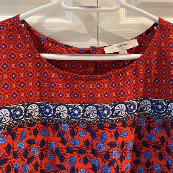 Loft Women’s Floral Long Sleeve Top Blouse Plus Size 26 - Picture 2 of 10
